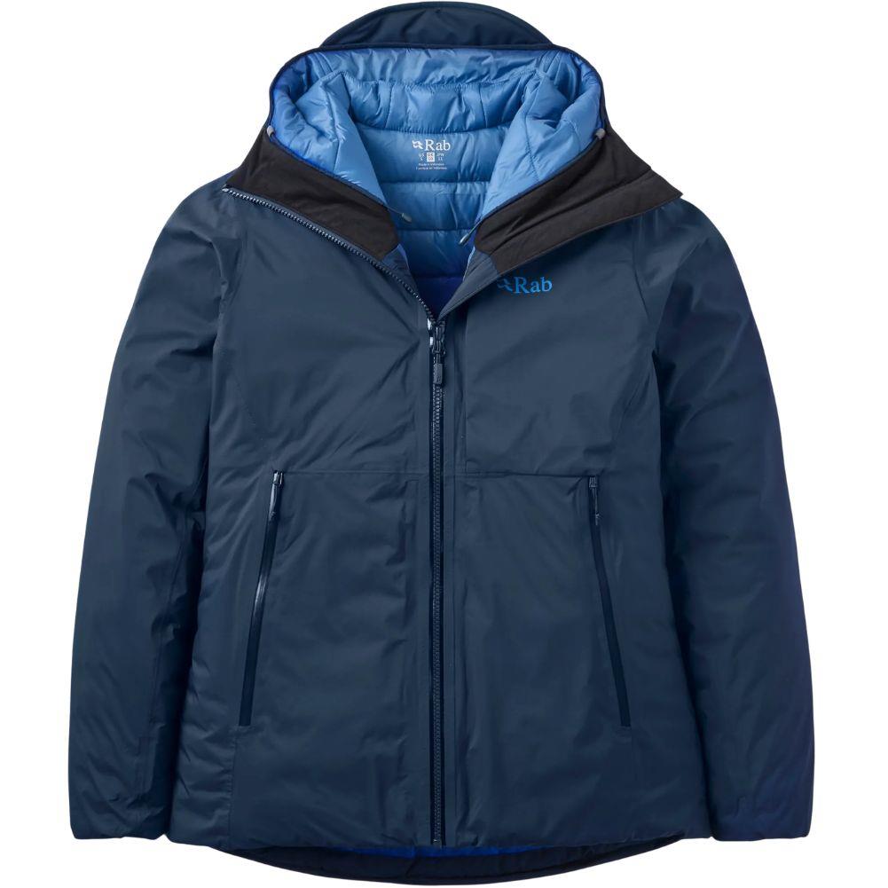 Rab Women's Microlight Shield Waterproof Down Jacket (Galaxy Blue)