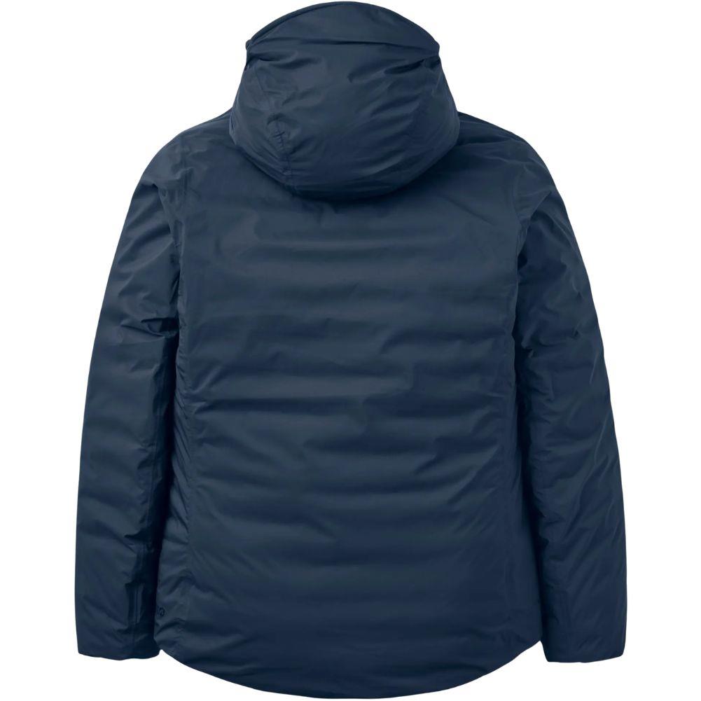 Rab Women's Microlight Shield Waterproof Down Jacket (Galaxy Blue) back