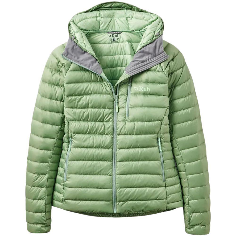 Rab Women's Microlight Alpine Down Hoody (Dark Fig Green)
