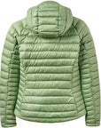 Rab Women's Microlight Alpine Down Hoody (Dark Fig Green) back