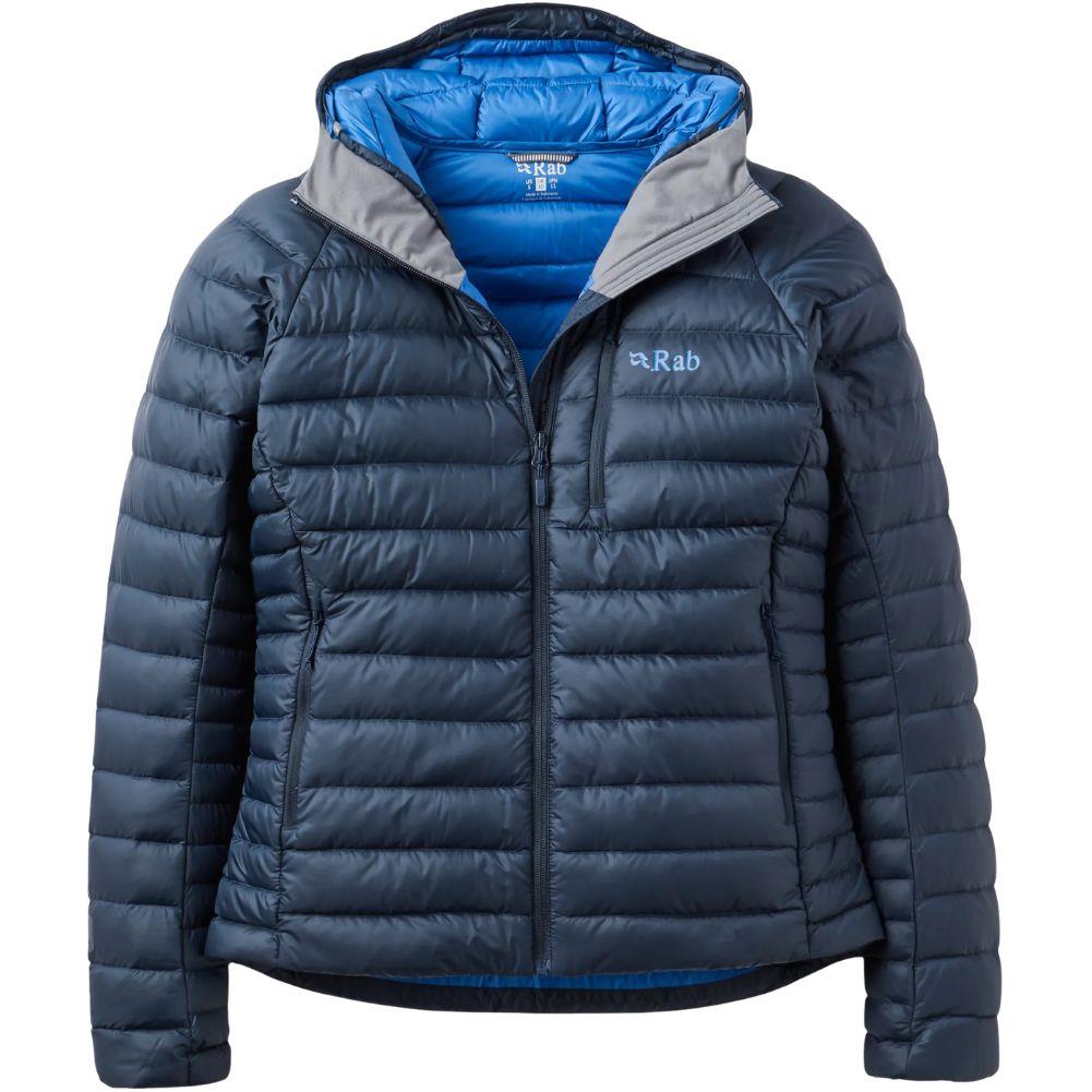 Rab Women's Microlight Alpine Down Hoody (Galaxy Blue)