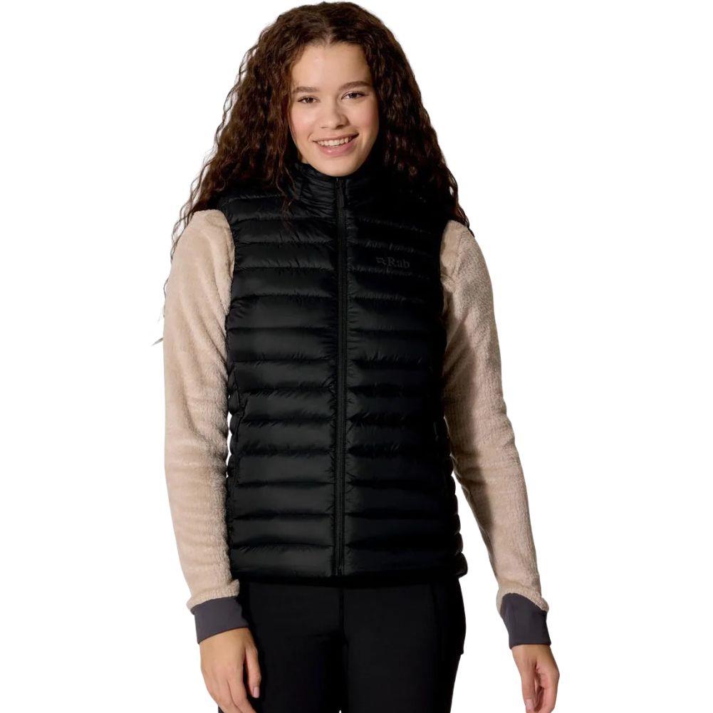 Rab Women's Microlight Down Vest (Black) model