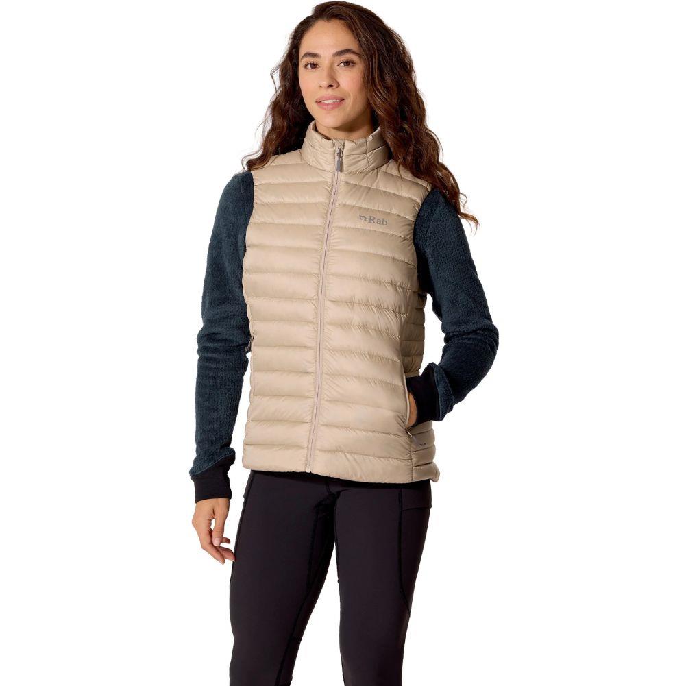 Rab Women's Microlight Down Vest (Dark Pebble) model