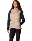 Rab Women's Microlight Down Vest (Dark Pebble) model