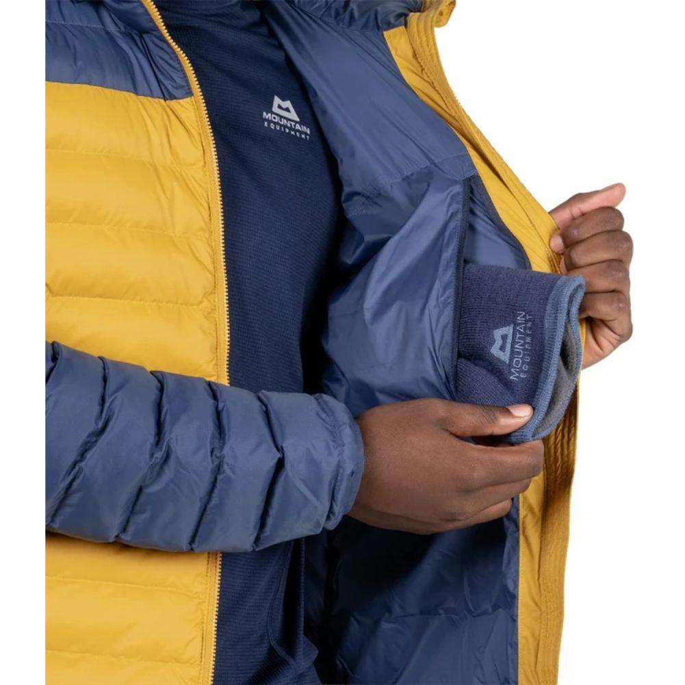 Mountain Equipment Men's Superflux Hooded Jacket (Mustard/Dusk)
