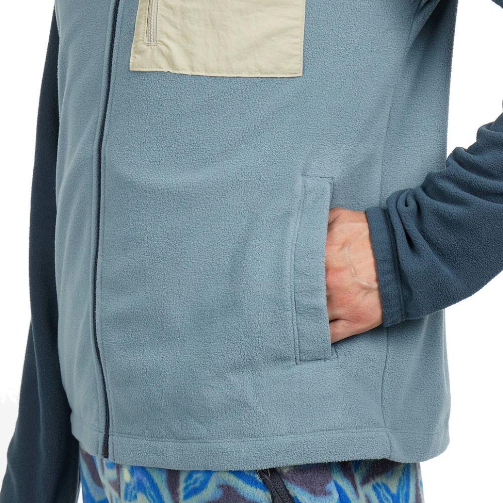 Patagonia Men's Micro D Fleece Patch Pocket Jacket (Blue Sage) pocket