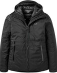 Rab Women's Microlight Shield Waterproof Down Jacket (Black)
