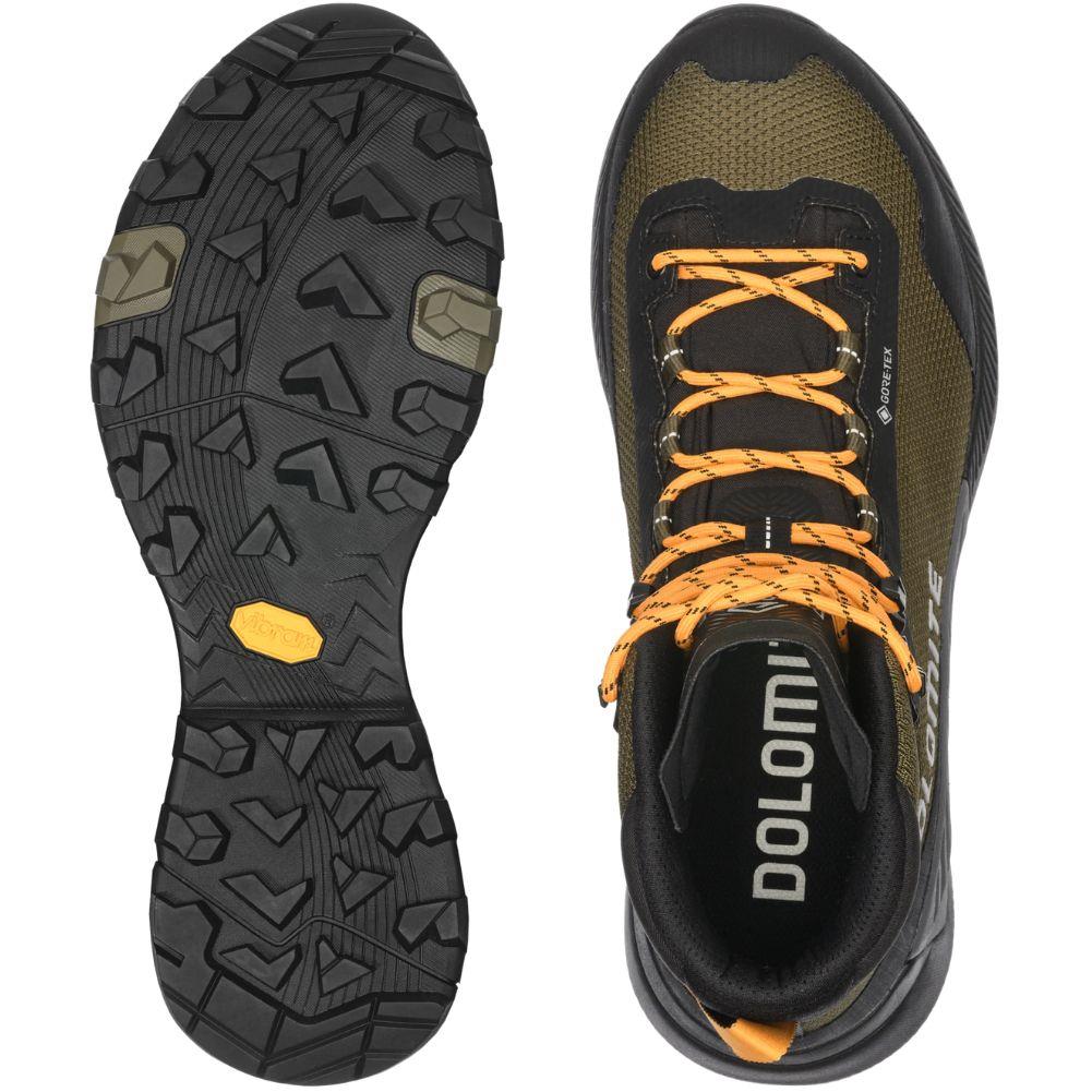 Dolomite Men's Vernale High GTX Walking Boot (Night Green/Black) top bottom