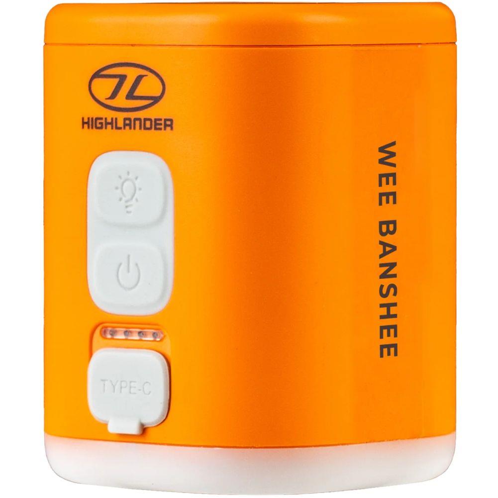 Highlander Wee Banshee V2 Micro Lightweight Air Pump &amp; Camping Light left
