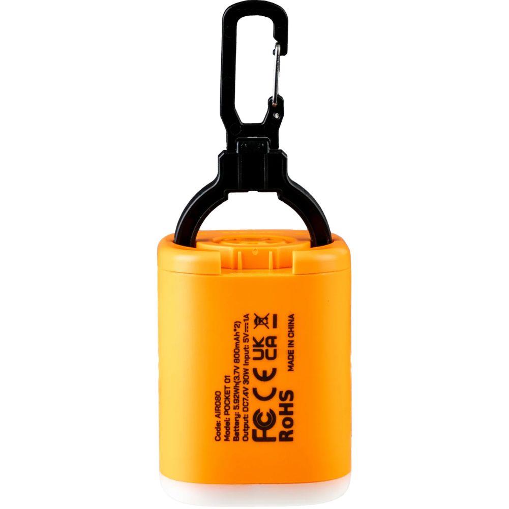 Highlander Wee Banshee V2 Micro Lightweight Air Pump &amp; Camping Light back hook