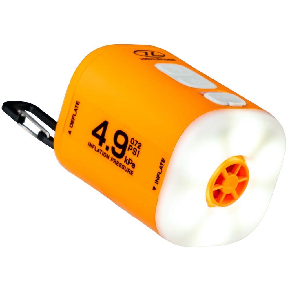Highlander Wee Banshee V2 Micro Lightweight Air Pump &amp; Camping Light bright light