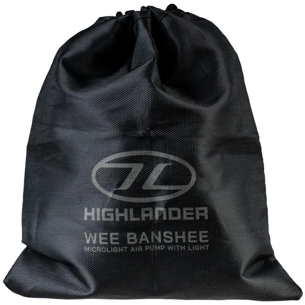 Highlander Wee Banshee V2 Micro Lightweight Air Pump &amp; Camping Light bag