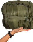 Snugpak Sleeper Expedition (Basecamp) Sleeping Bag WGTE (Olive) hand
