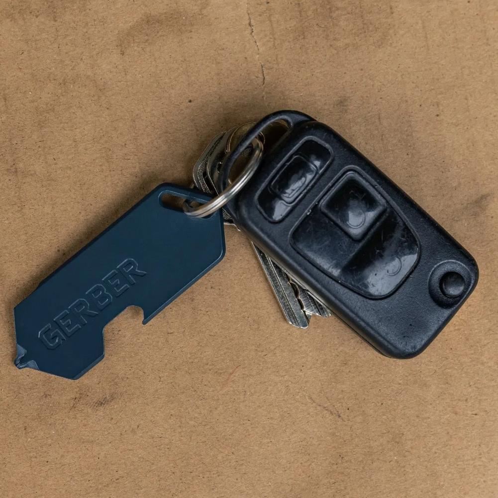Gerber Shard DT Keychain (Urban Blue Hills) Key Flat