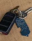 Gerber Shard DT Keychain (Urban Blue Hills) Side
