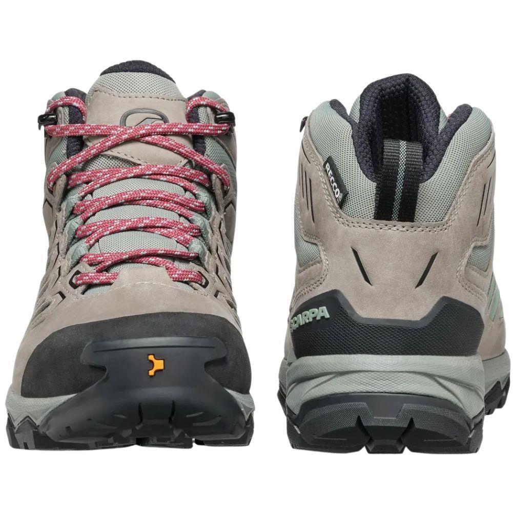 Scarpa Women's Moraine Mid Gtx Hiking Boots (Mineral) front back