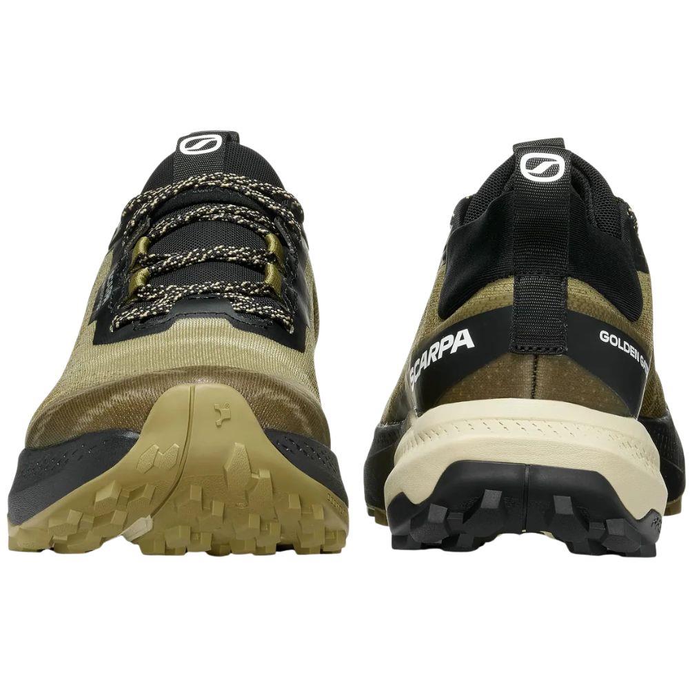 Scarpa Men's Golden Gate LT WP Shoes (Black/Sage) front back