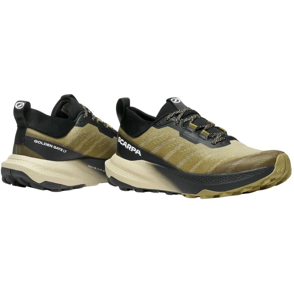 Scarpa Men's Golden Gate LT WP Shoes (Black/Sage) pair