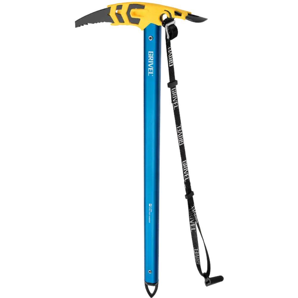 Grivel G Zero Ice Axe with leash - 74cm (Storm Blue)
