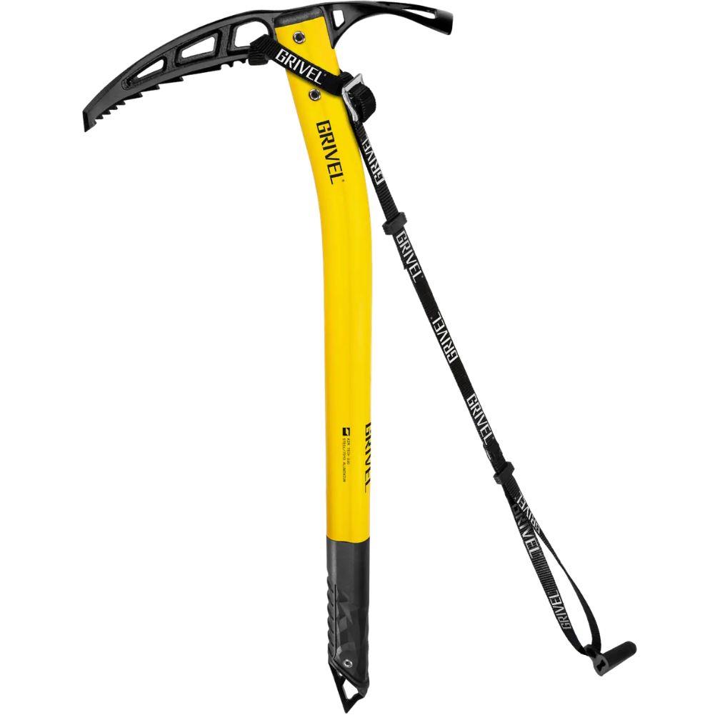 Grivel Air Tech Evo Ice Axe With Long Leash (Summit Yellow)
