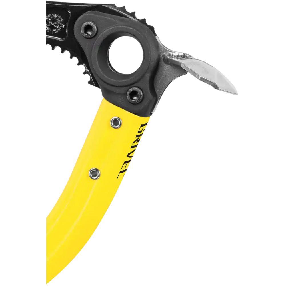 Grivel North Machine Ice Axe with Ice &amp; Adze Vario - 47cm (Summit Yellow) back
