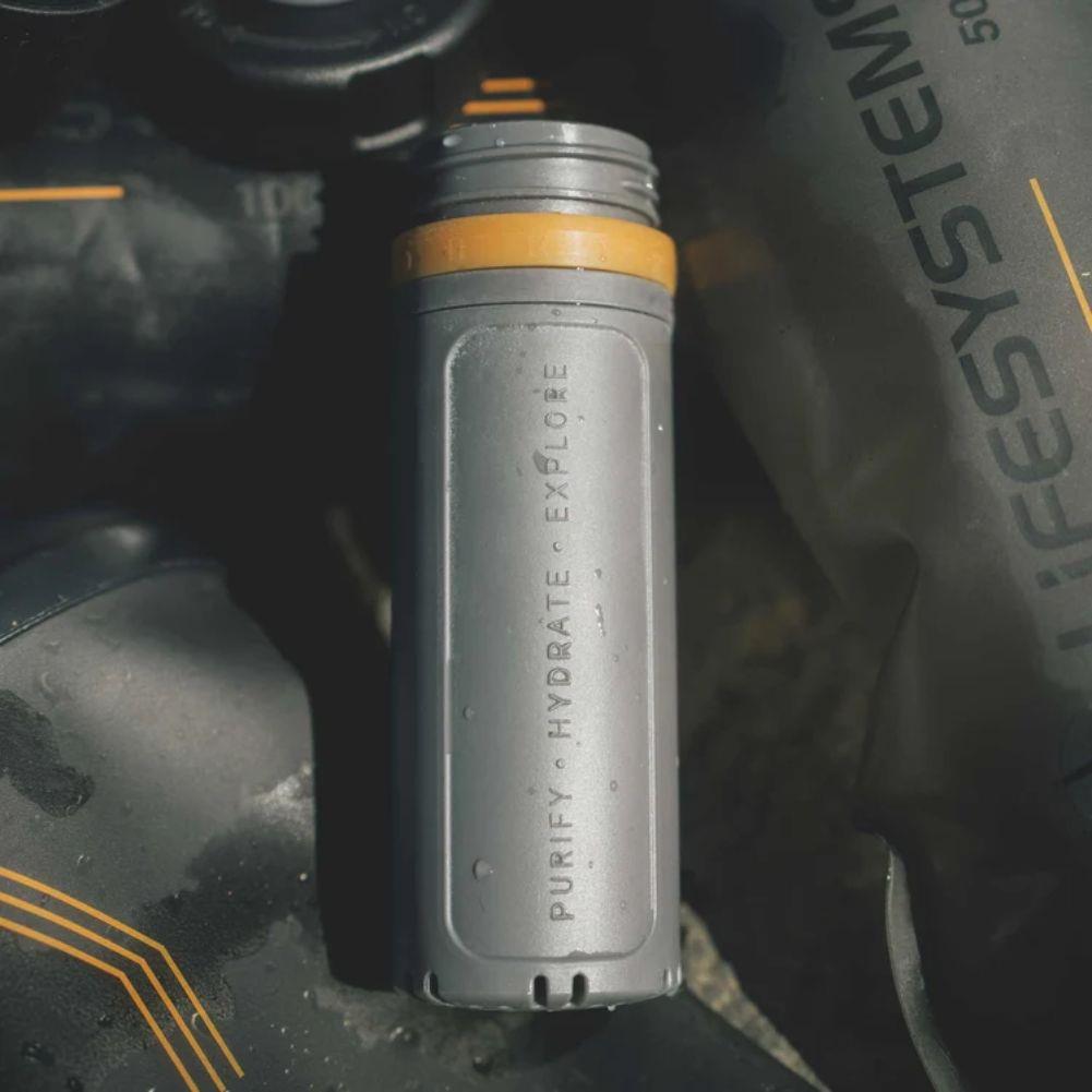 Lifesystems Water Filter Purifier 500ml Soft Flask purify